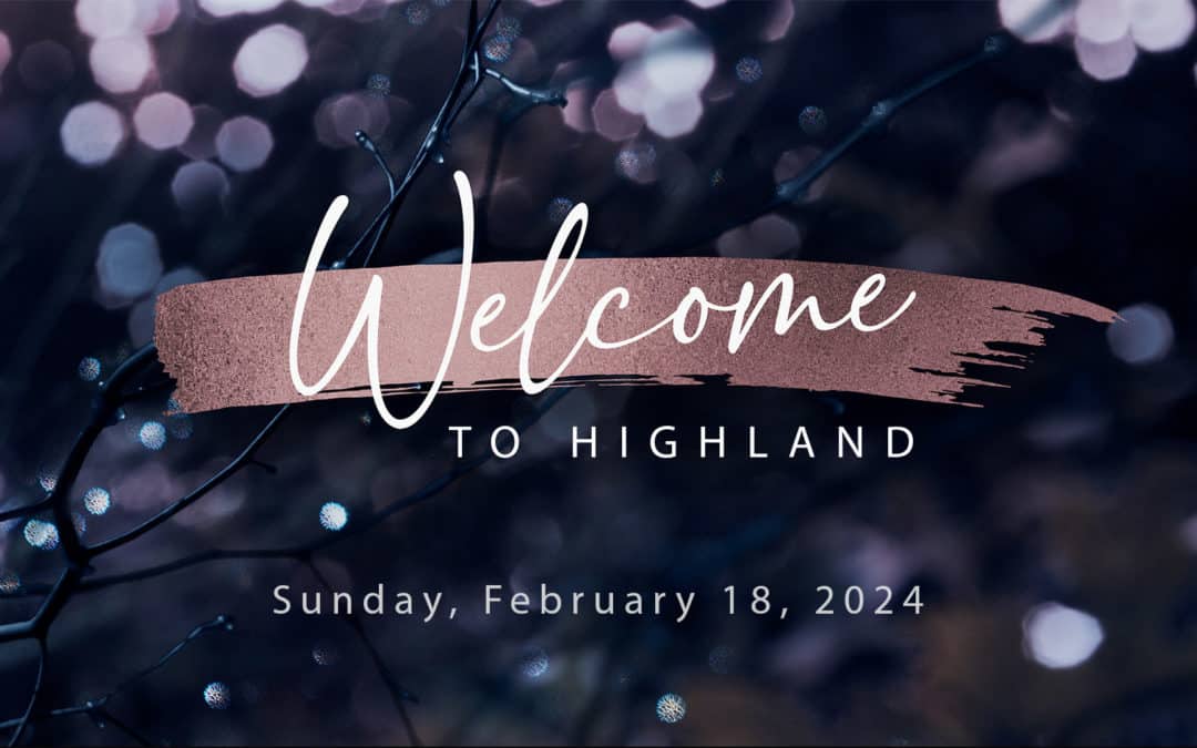 February 18, 2024 – 10:00 AM Service Livestream